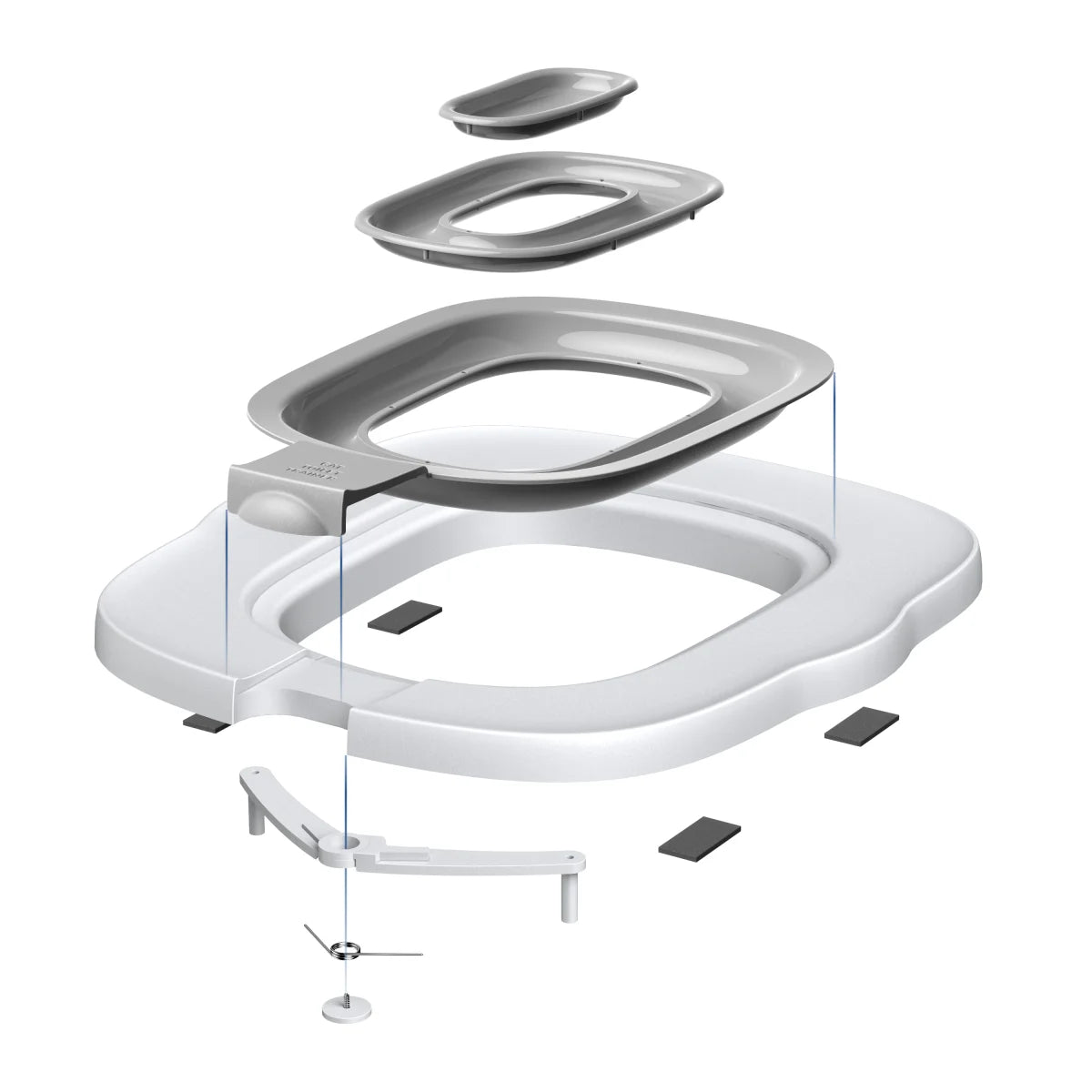 The Fourth Generation New Environmentally Friendly Cat Toilet Trainer, a Cat Environmentally Friendly Toilet