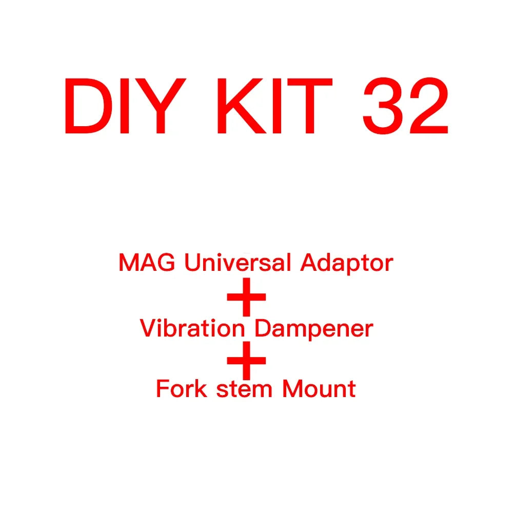 Motorcycle Fork Handlebar phone holder Mount Universal adaptors V2 Vibration dampeners Phone rings Belt Clip Armband Lock