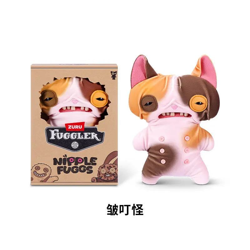 Zuru Fuggler Original Genuine Funny Ugly Monster Plush Toy Nipple Fuggs Trendy Collectible Stuffed Doll For Adult Collection