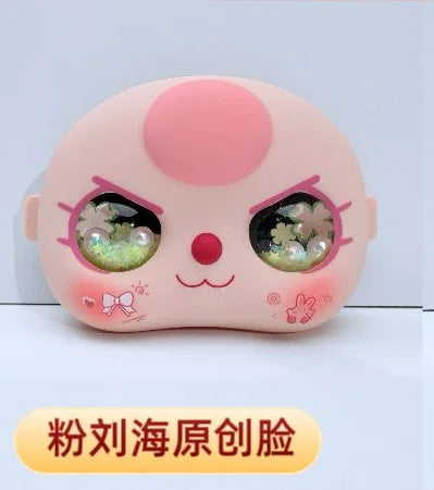 In Stock Baby Three 400% Bb3 Exquisite Quicksand Eye Replacement Part Cute Doll Accessoires Face Shell