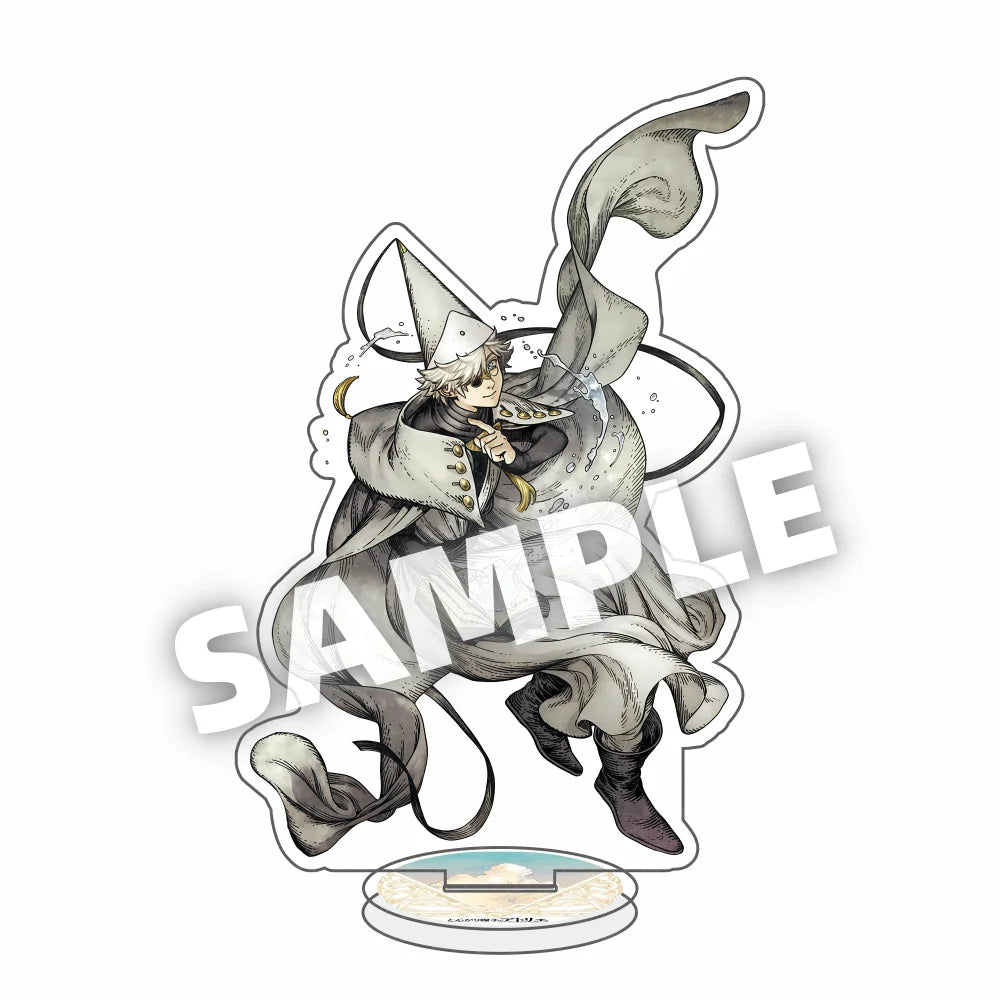 Witch Hat Atelier Anime 15CM cute Keychain Acrylic Stand Model Cosplay Characters Ornament Accessories Collection Goods Gifts