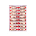 84/96PCS Dental Resin Teeth Acrylic Synthetic Denture A1 A2 A3 Shade 2-Layer Acrylic Denture Education Model Upper/Lower A1-D4