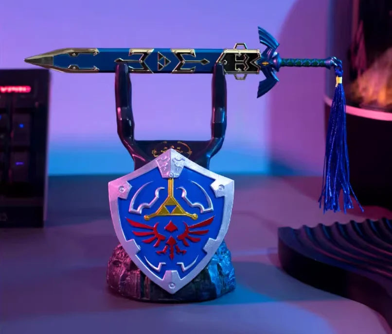 Anime Zelde Link Master's Sword Theme Game Controller Bracket Suitable PS4 PS5 Xboxs Desktop Decoration Game Accessory Gifts