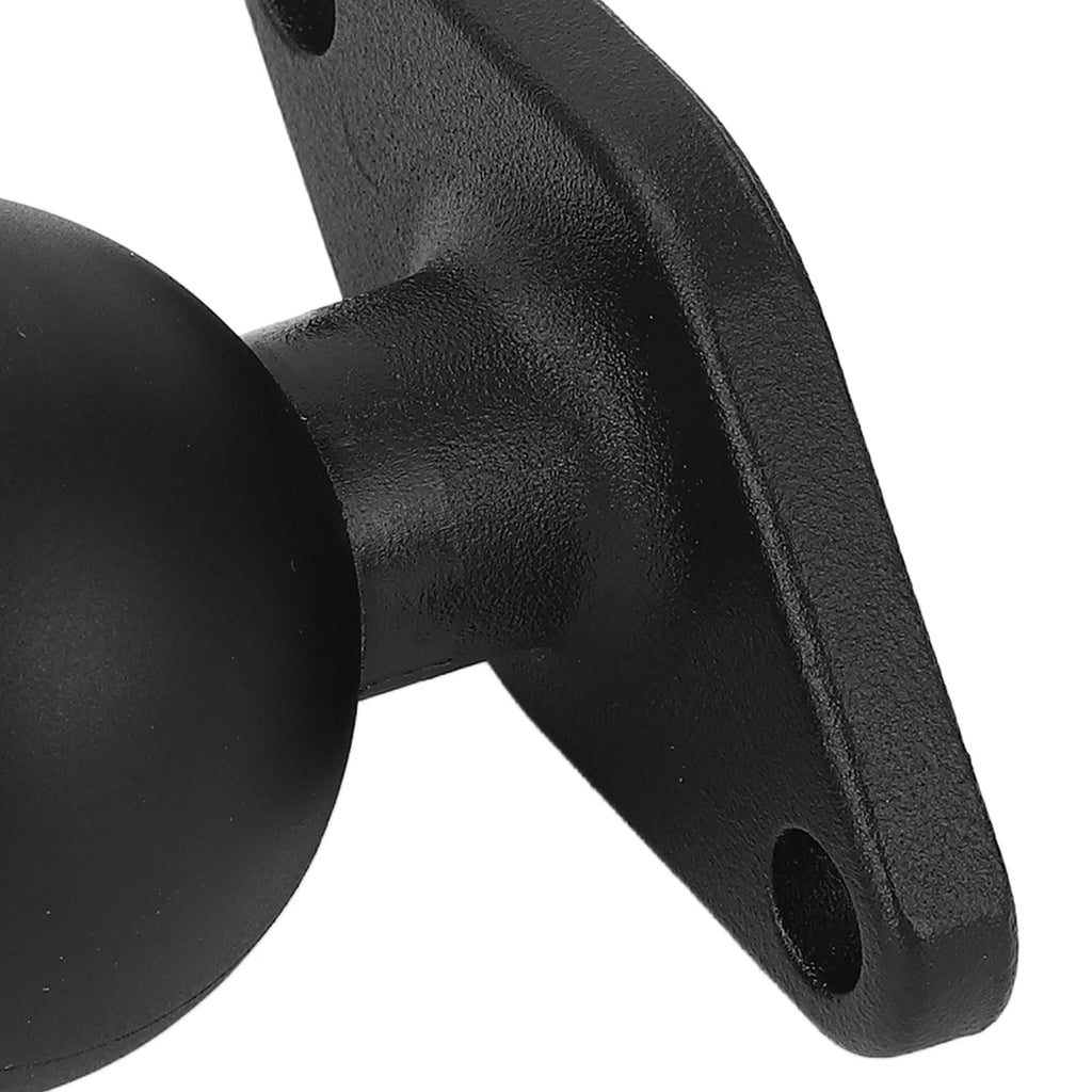 1.5in Ball Mount Base Anodized Aluminum Alloy Round Plate with C Size Double Socket Arm for RAM Mounts C Size Ball Mount Adapter
