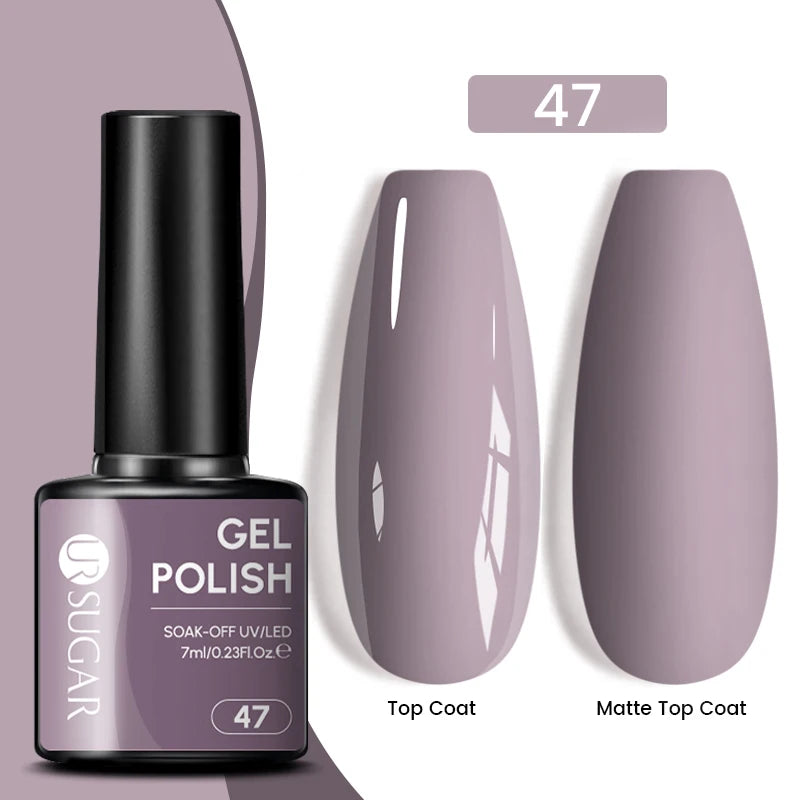 UR SUGAR 7.5ml Reflective Magnetic Gel Nail Polish Glitter Silver Pink Magnet Gel Soak Off UV LED Nail Manicure Varnish UV Gel
