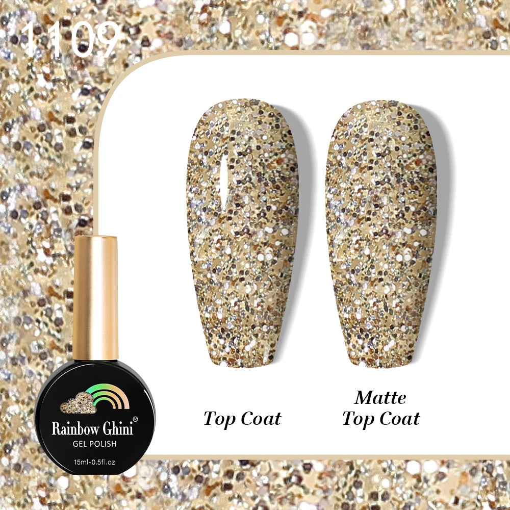 RG 15ML HEMA&TPO FREE Summer Series Fluorescent Gel Polish in Sporty Style Y2K Nail Polish Suitable for Parties Nail Art UV Gel
