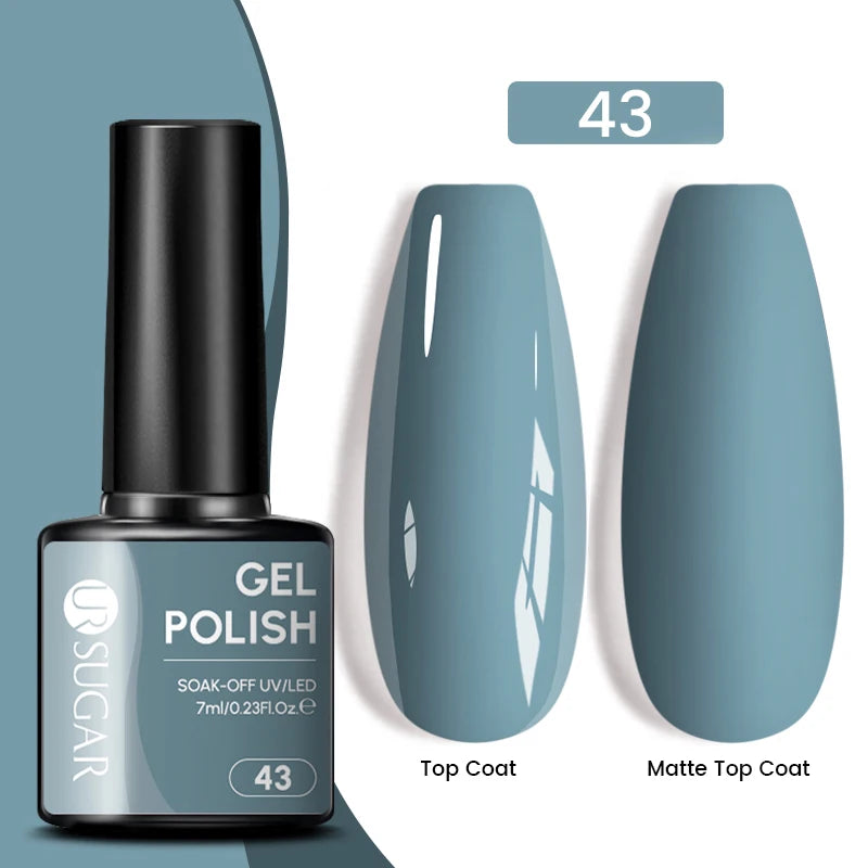 UR SUGAR 7.5ml Reflective Magnetic Gel Nail Polish Glitter Silver Pink Magnet Gel Soak Off UV LED Nail Manicure Varnish UV Gel