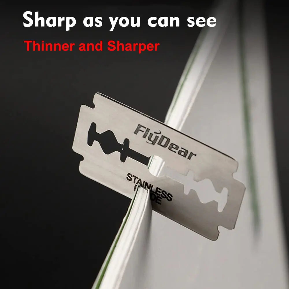 Razor Stainless Steel Double-Blade Razor Old Fashioned Razor Manual Shaving for Men
