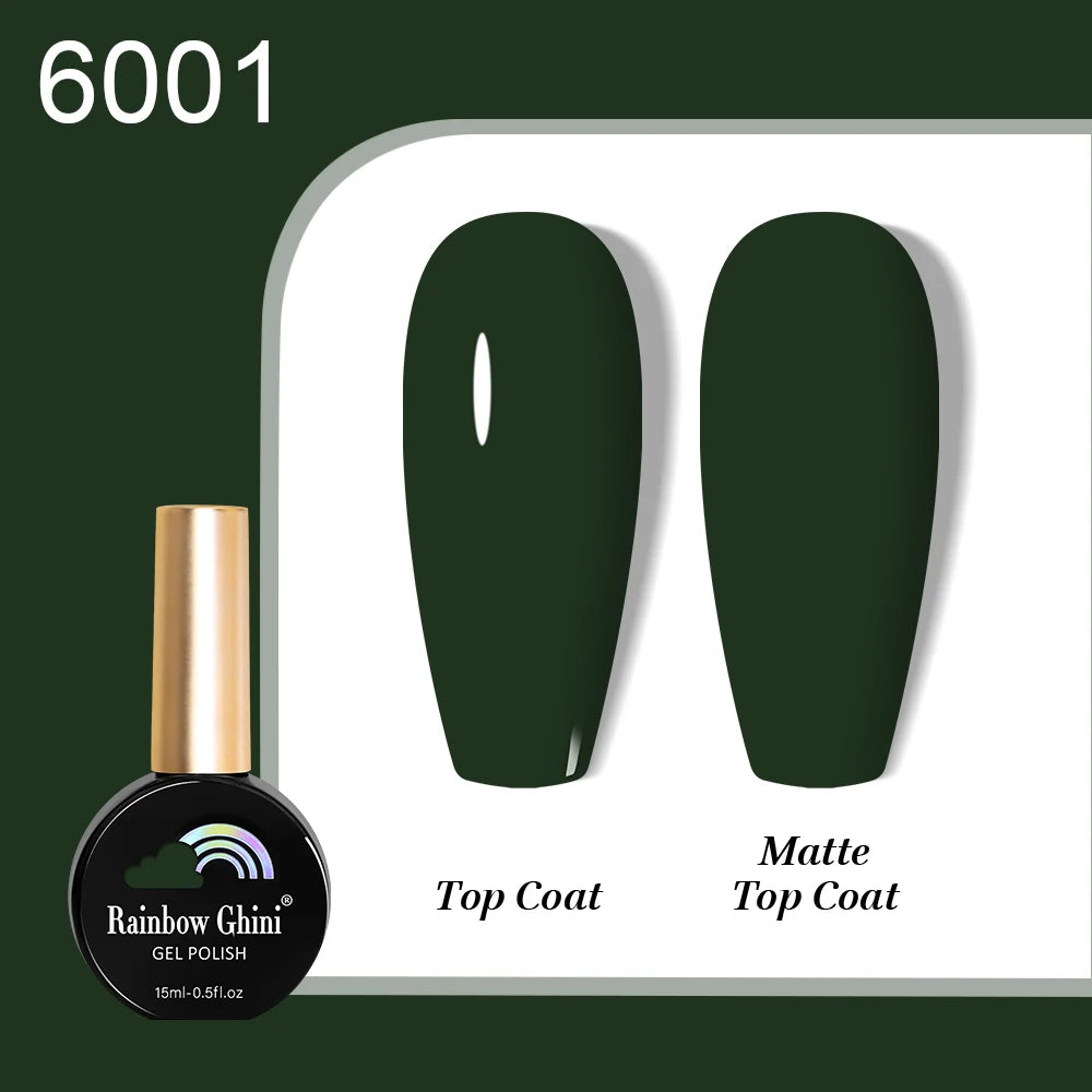 RG 15ML HEMA&TPO FREE Summer Series Fluorescent Gel Polish in Sporty Style Y2K Nail Polish Suitable for Parties Nail Art UV Gel