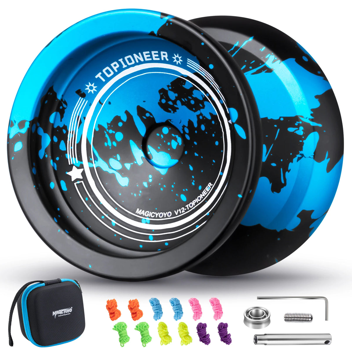 MAGICYOYO V12 Professional Yoyo for Advanced Player, Dual Function Yoyo for Kids Beginner