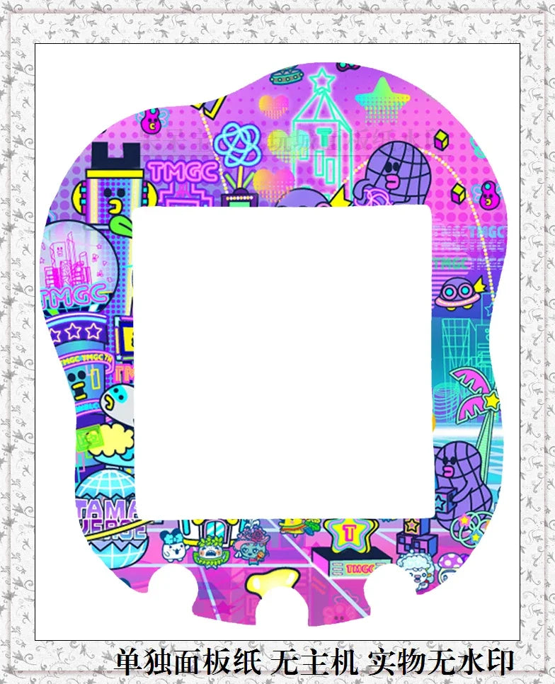 Bandai Tamagotchi Uni Electronic Pet Color Panel Film Panel Paper Soft Film Directly Paste  The Machine Without Disassembling It