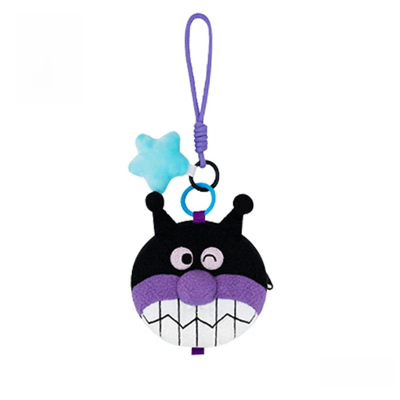 M&G Shop Anpanman Soft Toy Plush Keychain String Design DIY Multiple Characters Bag Charm Backpack Accessory Kids Fans Gift