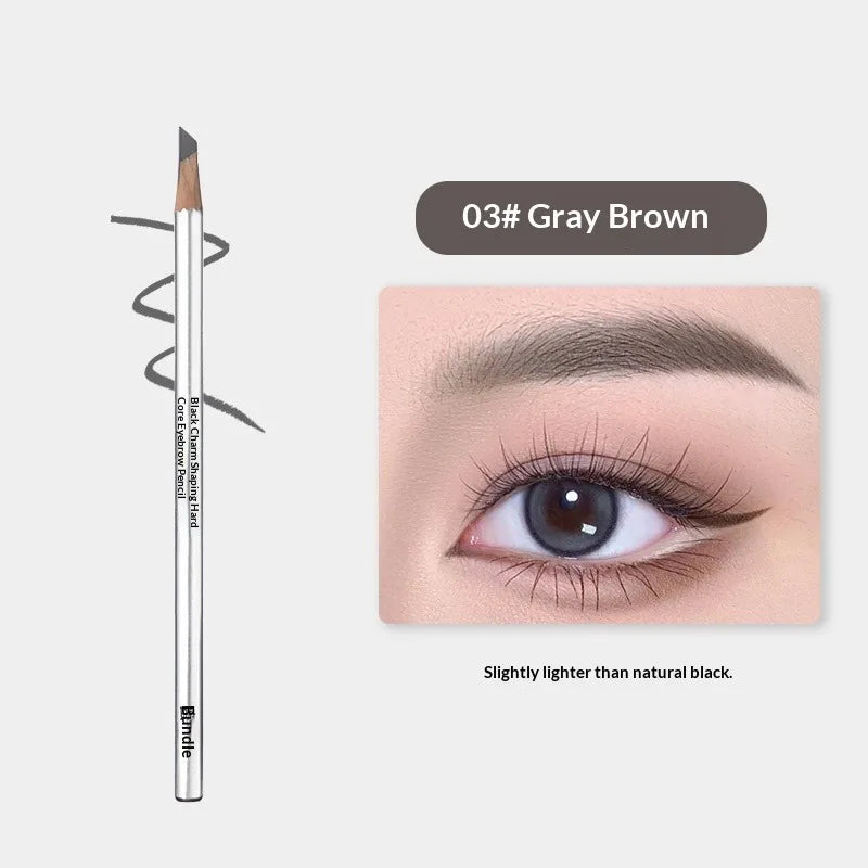 Ultra-Fine Micro Brow Pencil Waterproof Sweat-Resistant 3D Natural Shaping Hard Core Defined Hair-Like Strokes Eyebrow Makeup