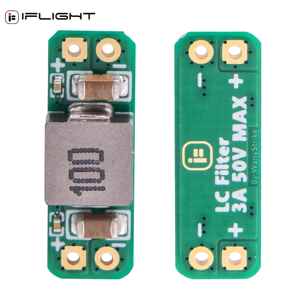 IFlight LC Filter Module 5-30V 3A Built-in Reverse Polarity Protection Reduce Effect Of Radiated Interference For FPV Drone