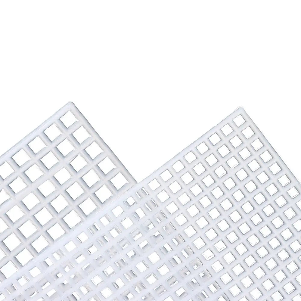 Plastic Mesh Cloth For Bag Rug Thread Hook Craft Supplies DIY Handcraft Latch Hook Bags Made Plastic Grid Hook Crafts Accessory