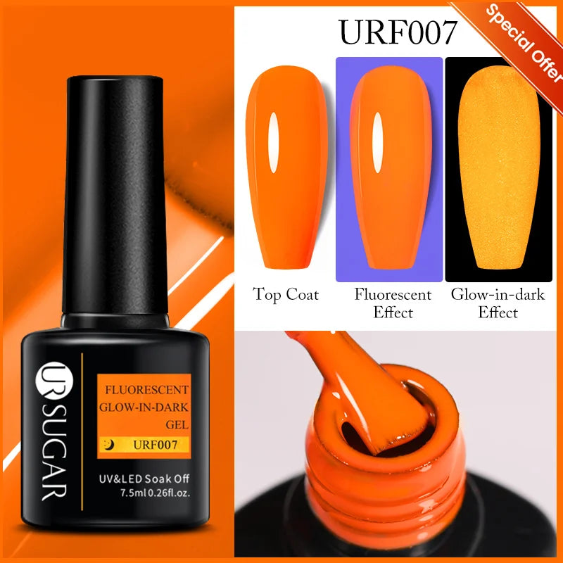 UR SUGAR 7.5ml Reflective Magnetic Gel Nail Polish Glitter Silver Pink Magnet Gel Soak Off UV LED Nail Manicure Varnish UV Gel