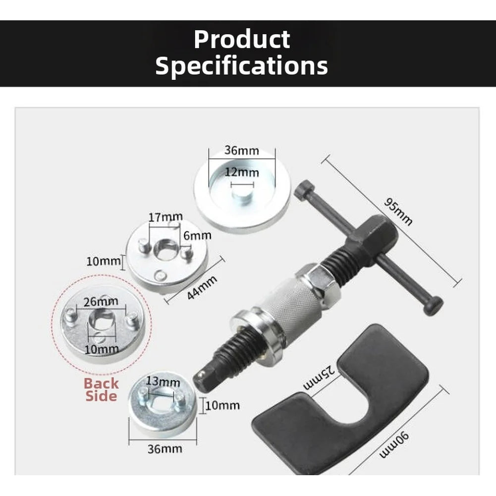  3/5pcs Brake Piston Rewind Tool Kit Car Caliper Separator Set For Wheel Cylinder Pad Replacement Auto Repair Accessories