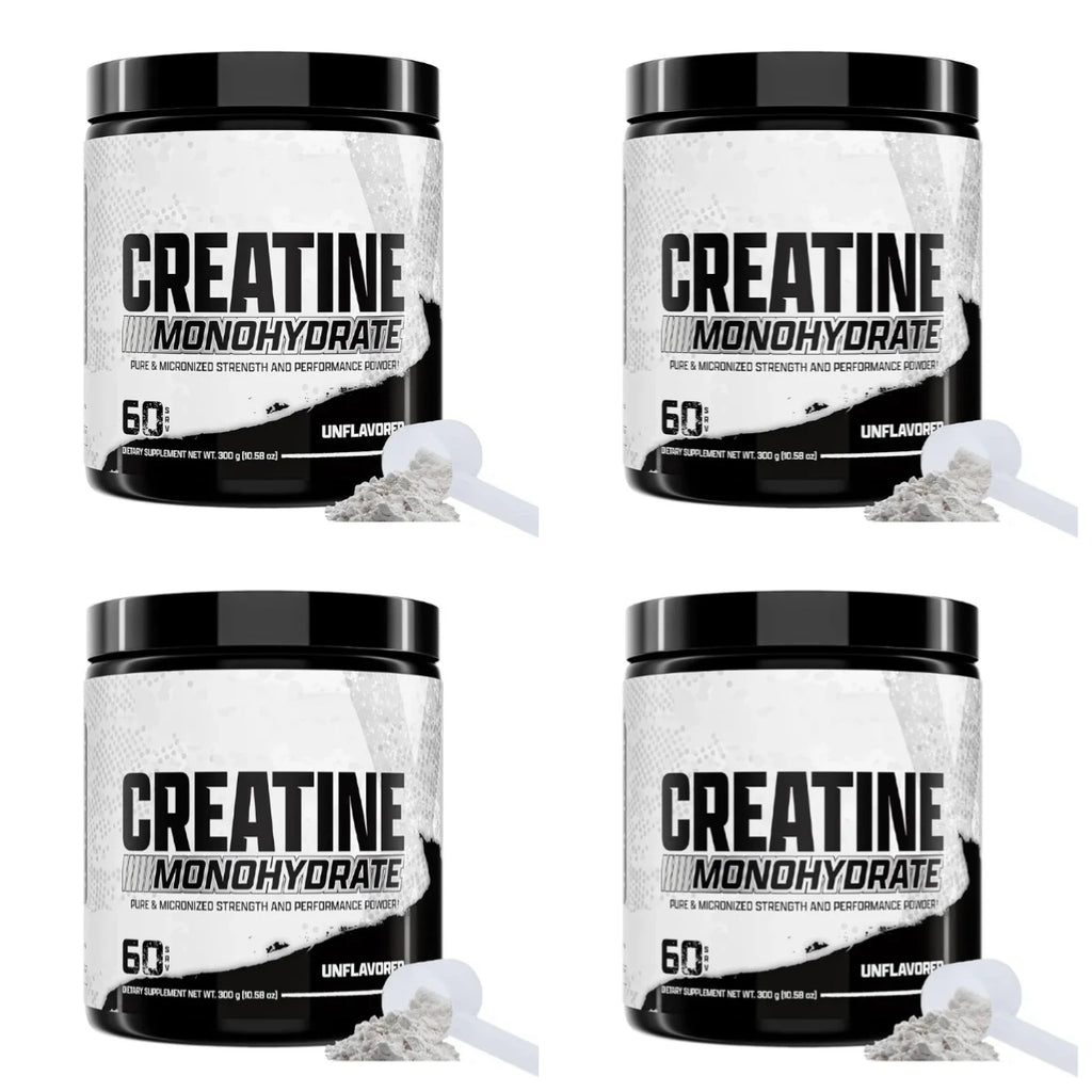 Creatine Monohydrate Powder 5g Per Serving Supports Strength Muscle Recovery Unflavored 60 Servings 300g