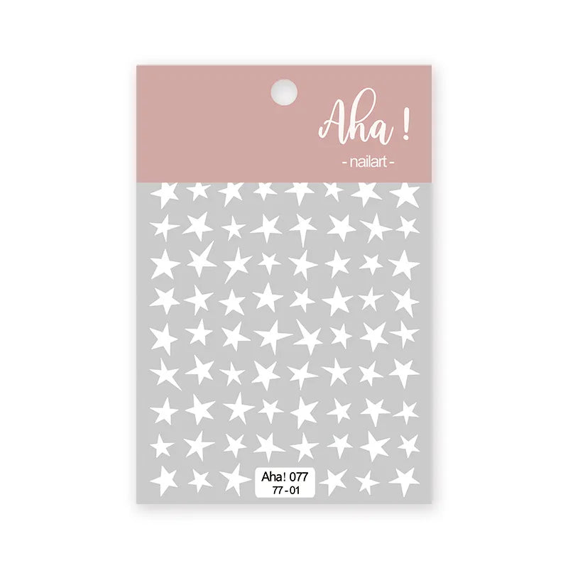 1pcs 5D Rhinestones Gold Silver Irregular Pattern Nail Sticker Simple Design Adhesive Slider Nail Art Decoration Decals Supplies