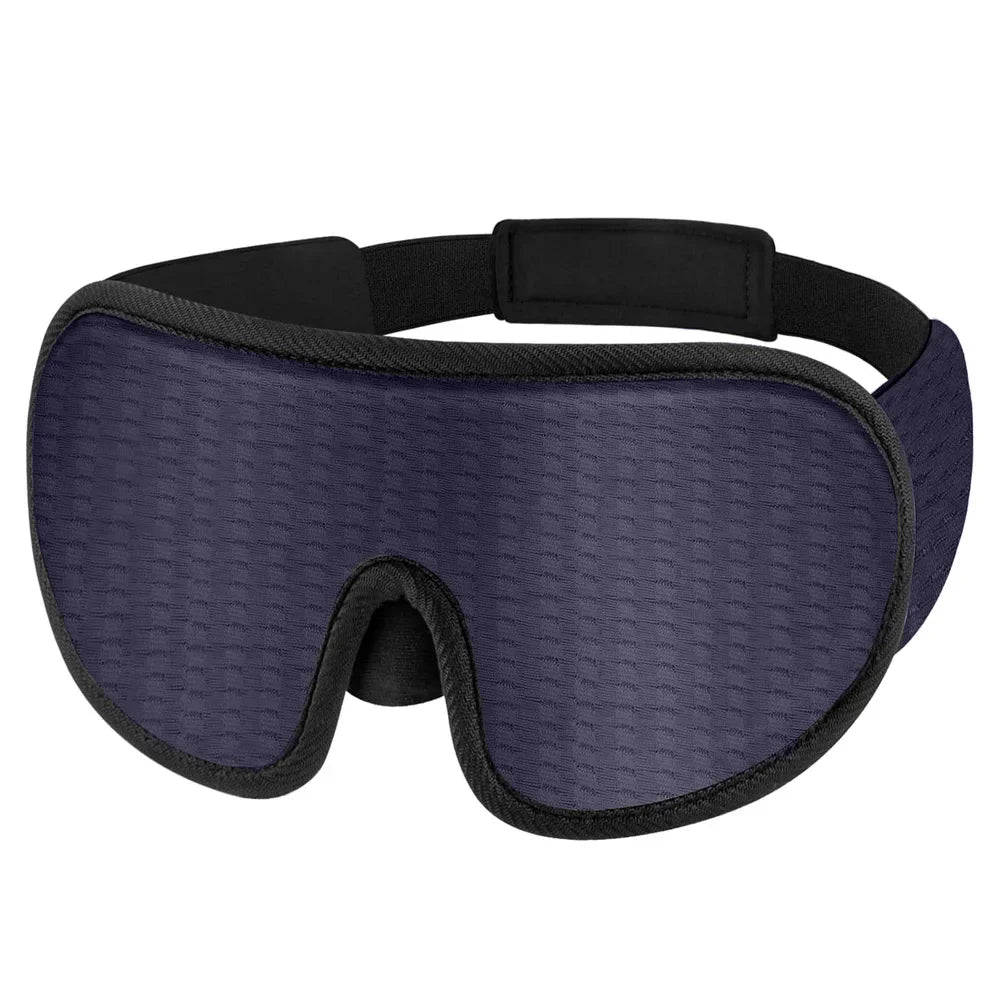 3D Sleep Mask Blindfold Sleeping Aid Eye Mask Soft Memory Foam Face Mask Eyeshade 99% Blockout Light Slaapmasker Eye Cover Patch