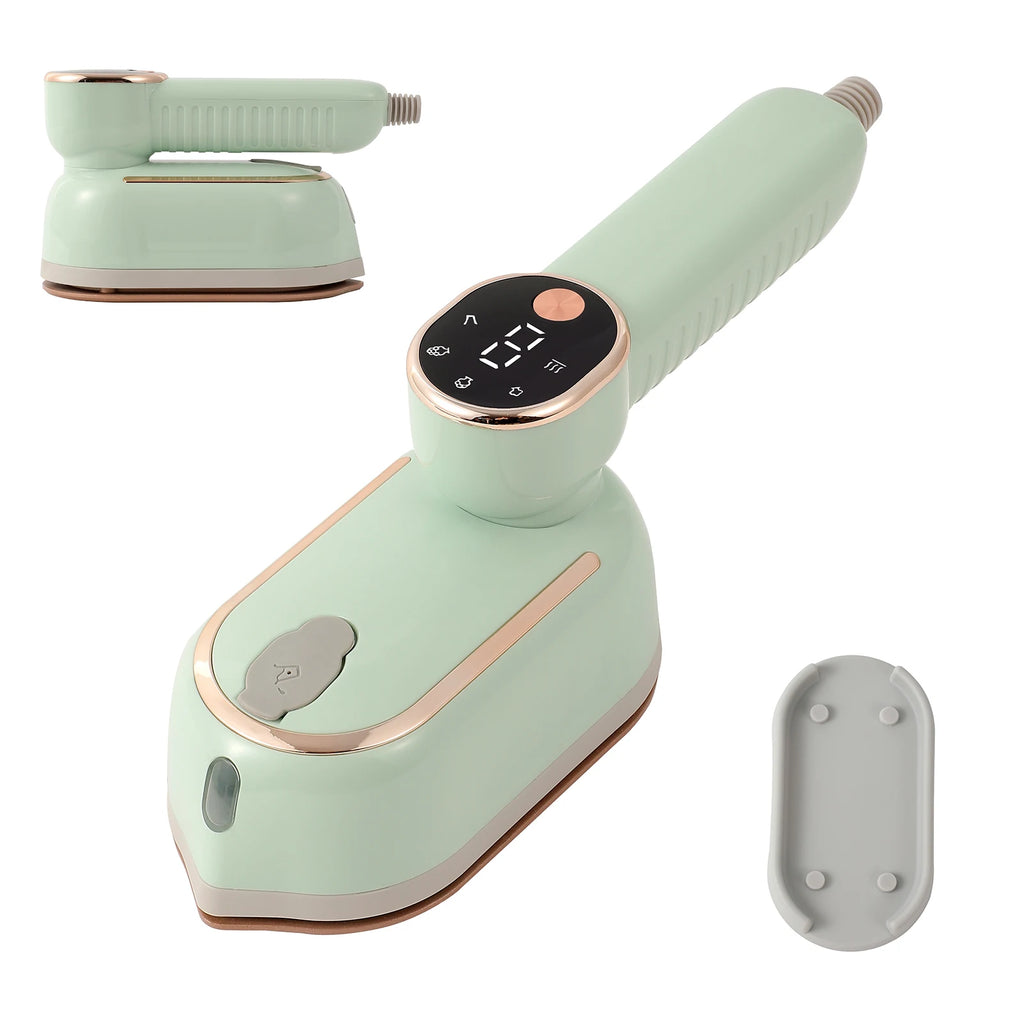 Handheld Portable Mini Steam Iron with Four Temperature Control High-Power Rotating Ironing Machine for Fabric Care