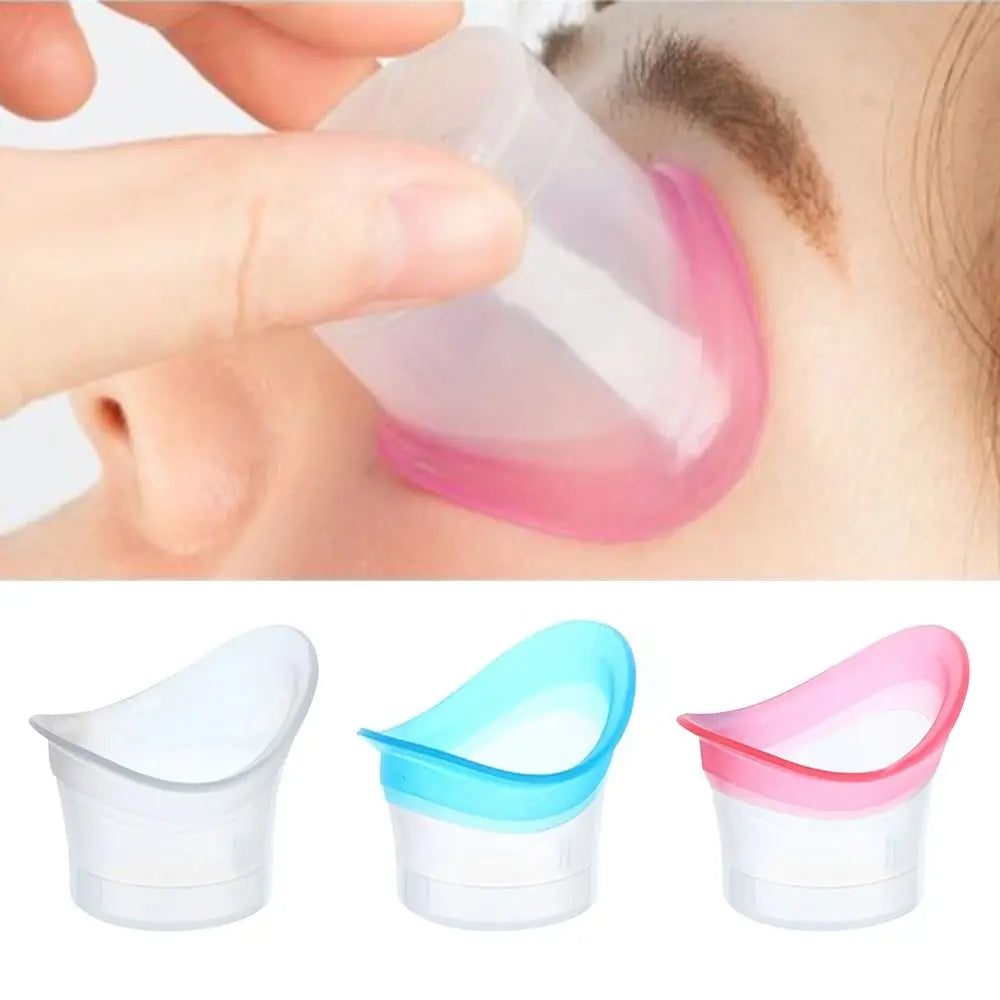 Eye Cleaning Container Silicone Eyewash Cup Soft 10ml Eye Bath Cup Resuable Eye Wash Cup Eyes Cleaner Precision Fitting Eye
