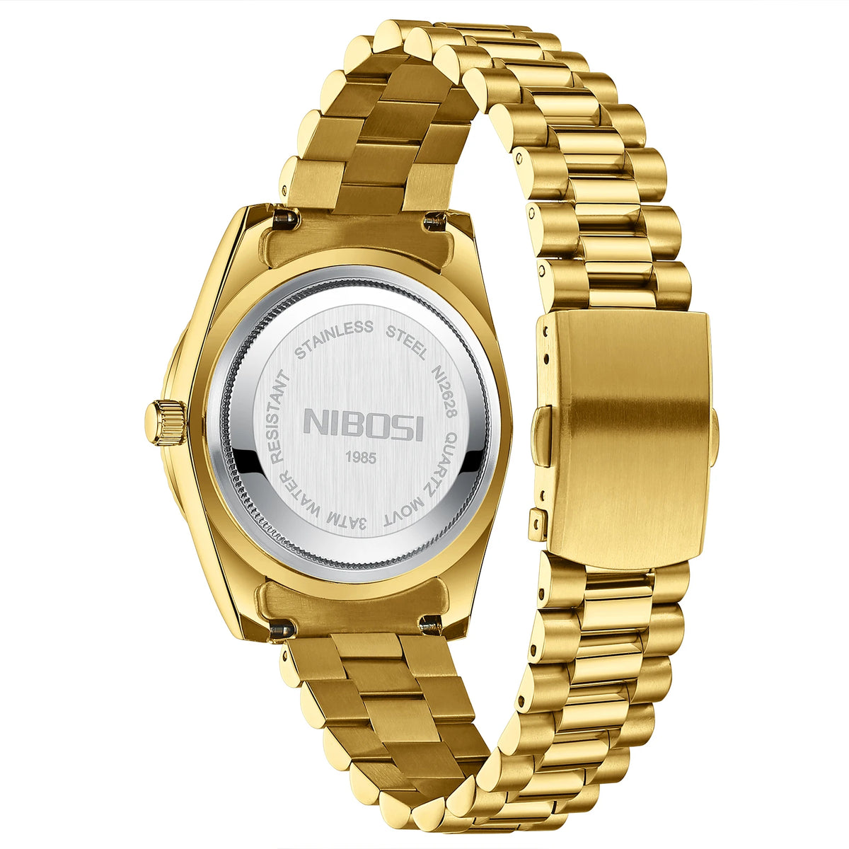 NIBOSI Fashion Quartz Men Watch Top Brand Luxury Wristwatch Day Date Miyota Watch Men Waterproof Steel Male Clock Reloj Hombre