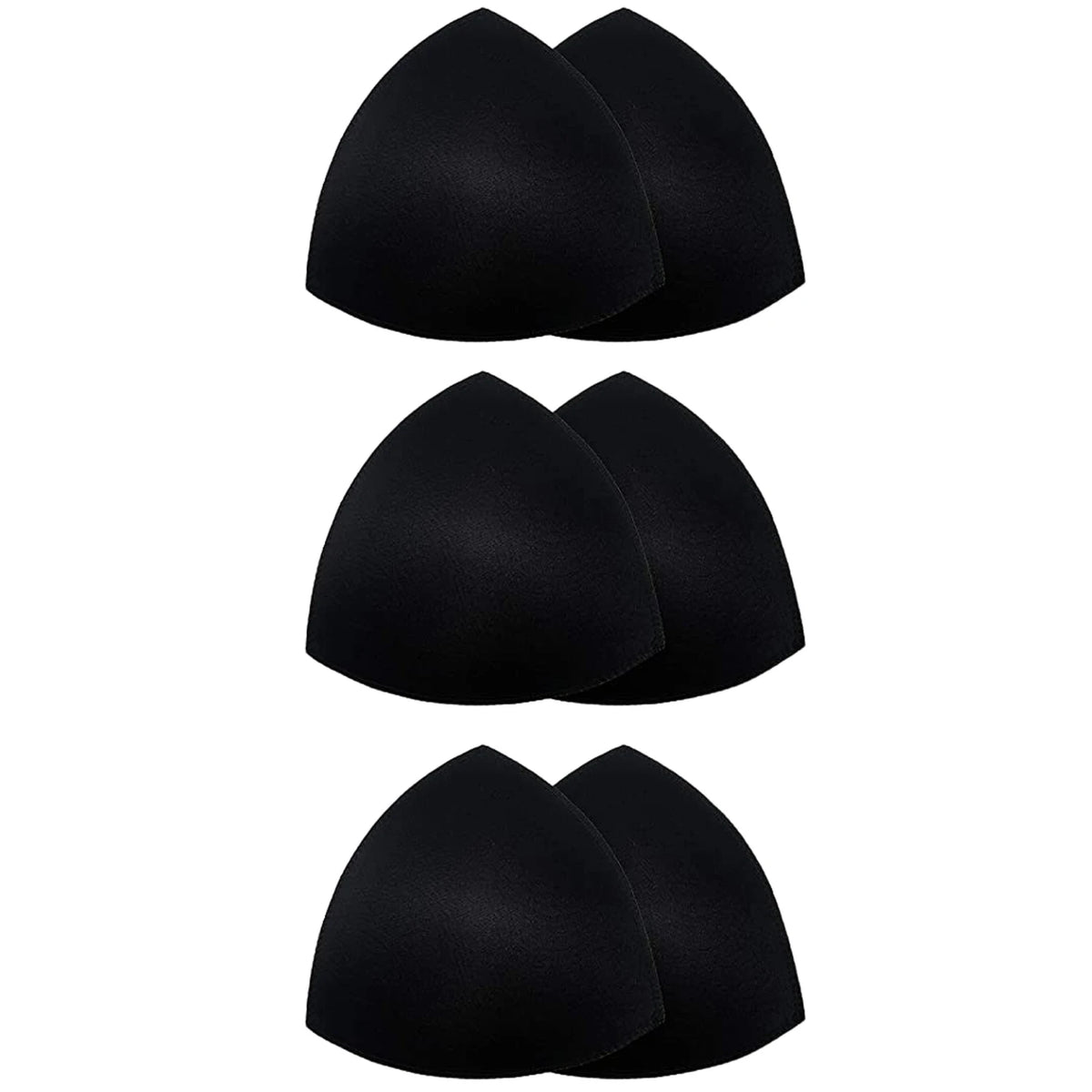 2/12pcs Bra Pads Soft Sponge Women Triangle Bra Pad Sports Bra Bikini Pads Yoga Bra Swimsuit Bralettes Nursing Bra Inserts