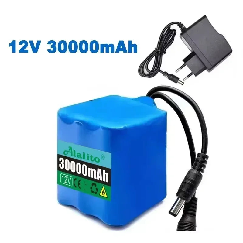 NEW 12V 3S4P 20000mah battery 18650 Li-ion 40Ah Rechargeable batteries with BMS Lithium Battery packs Protection Board +Charger