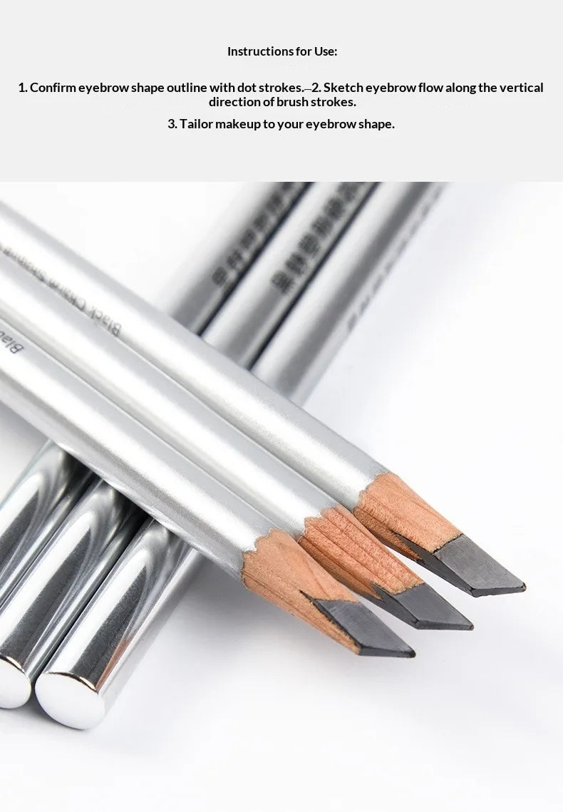 Ultra-Fine Micro Brow Pencil Waterproof Sweat-Resistant 3D Natural Shaping Hard Core Defined Hair-Like Strokes Eyebrow Makeup
