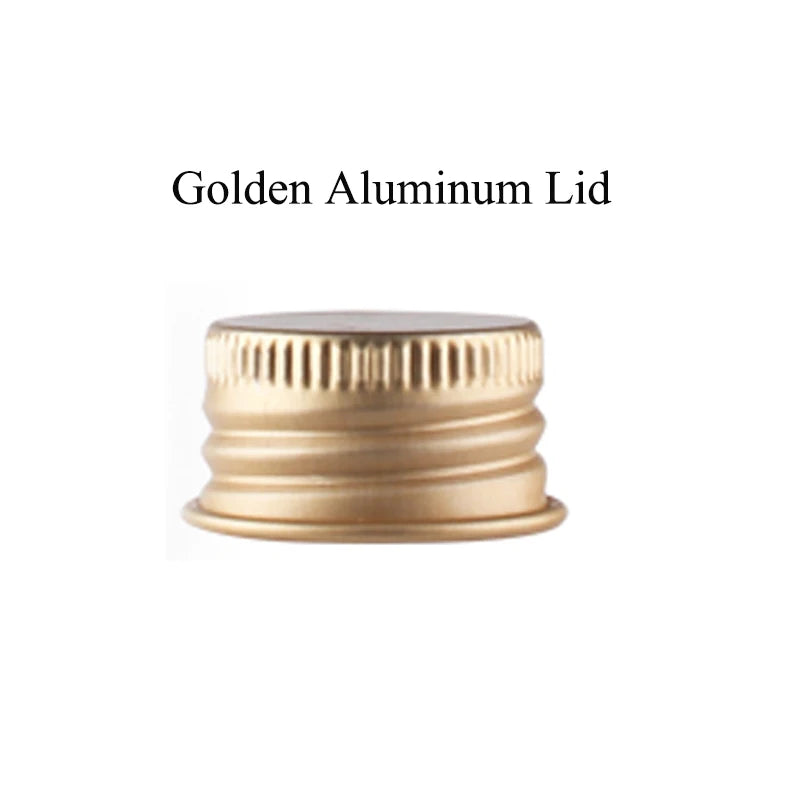 20pcs 100ML 120ML 200ML Empty Plastic Bottle With Aluminum Lid 500ML Flap Lid Refillable Bottle Cosmetic Container JX141-20