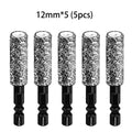 5Pcs 6-12mm Dry Drill M14 Thread Brazing Hole Saw Set For Drilling Holes Porcelain Tiles Marble Vitrified Tile Drill Bits Tools