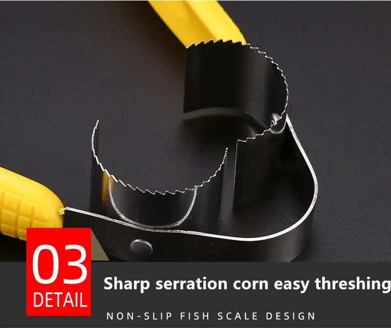 Manual Stainless Steel Corn Thresher Peeler Cob Stripper Remover Food Crusher Separator Creative Fruit Vegetable Kitchen Gadget