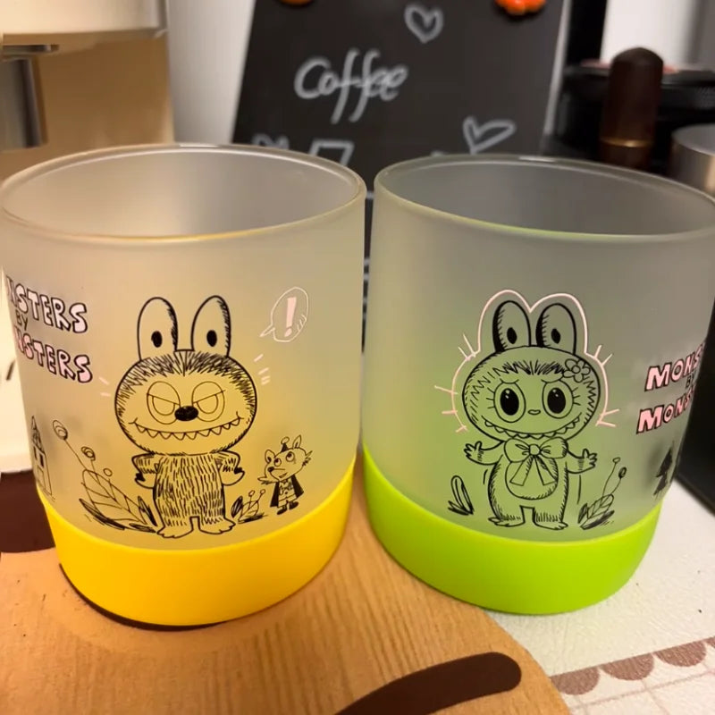 Genuine POP MART Anime Periphery THE MONSTERS LABUBU 10th Anniversary Series Mini Cup Blind Box Home Decor Desktop Birthday Gift