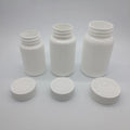 10/50pcs 100cc 120cc 150cc 200cc HDPE White Medicine Pill Bottles Empty Pharmaceutical Capsule Tablet Bottle 150ml with CRC Cap