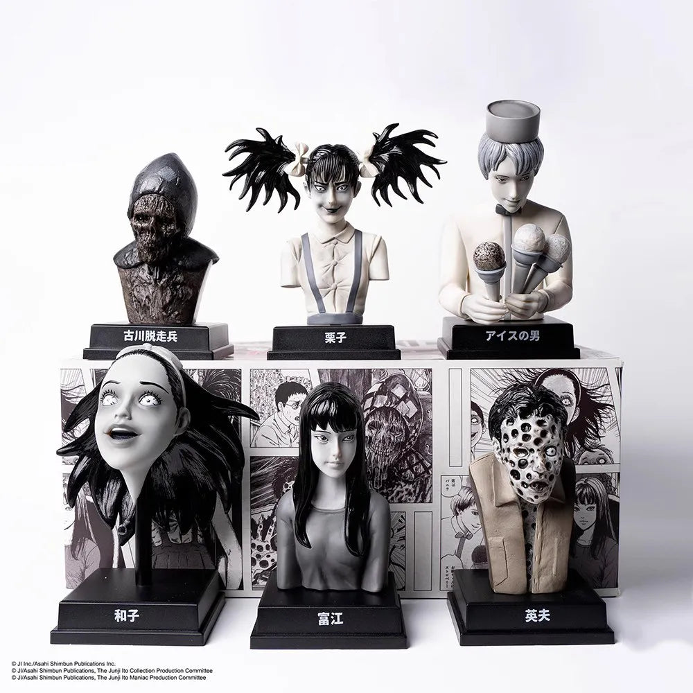 Hippers Unbox Junji Itos Strange Box Blind Box Series Vol. 2 Second Generation Collectible Figurine Tomie Merchandise Figurine