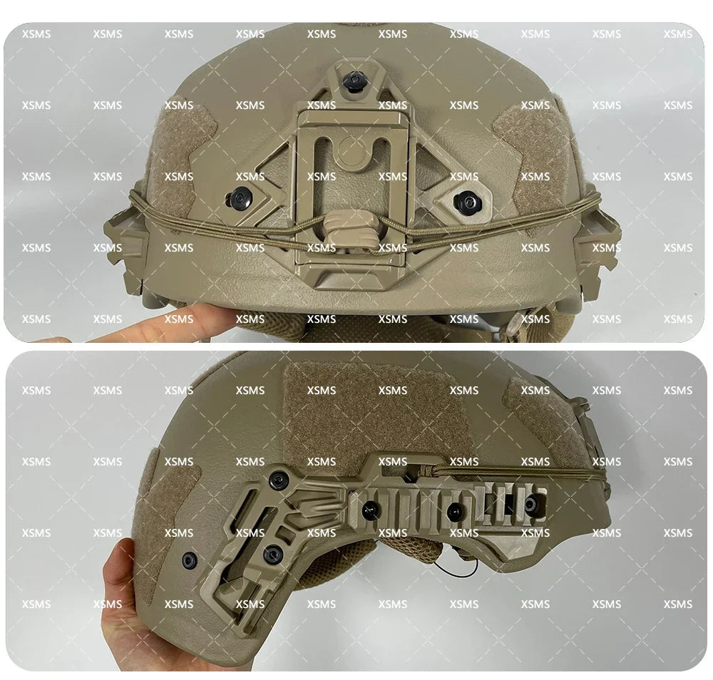Protective Helmet  -FAST - Aramid  - Whith Wendy