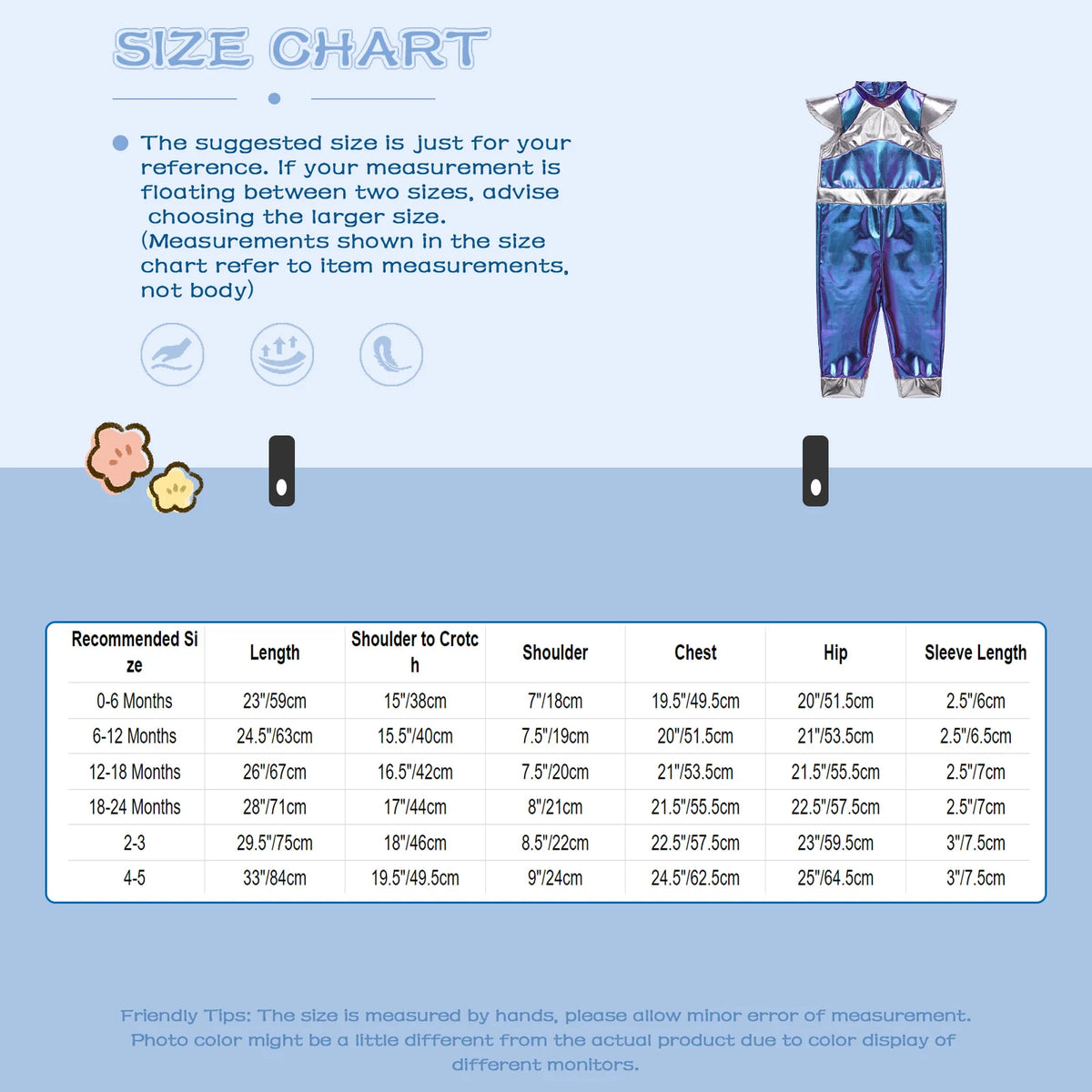 Toddler Boys Girls Shiny Alien Dress-up Costume Jumpsuit Cap Sleeve Zipper Metallic Romper for Photography Halloween Theme Party