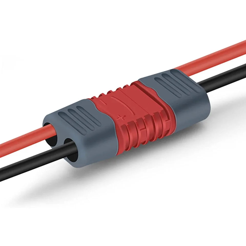 10PC 20PC Amass T Connector Deans Plug with Cover Male Female Amass Deans Connector with Sheath Housing For RC Lipo battery Toys