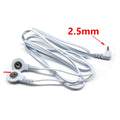 2 Way+4-Way Machine Massager Button Cable Electrode Pads Standard Connection Massage for TENS Unit Lead Wires Cables