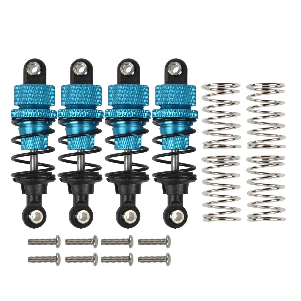 RcAidong 4pcs Aluminum Oil Shock Absorber/Damper For Tamiya TT-02 TT-01 M05 M06 1/10 RC Drift Racing Cars Chassis Parts