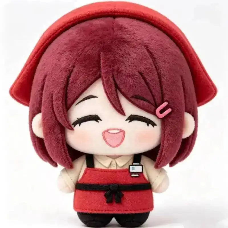10cm Anime Smoking Behind The Supermarket With You Plush Sasaki Yamada Tayama Nishizono Plush Pendant Cute Doll Toy Fans Gift
