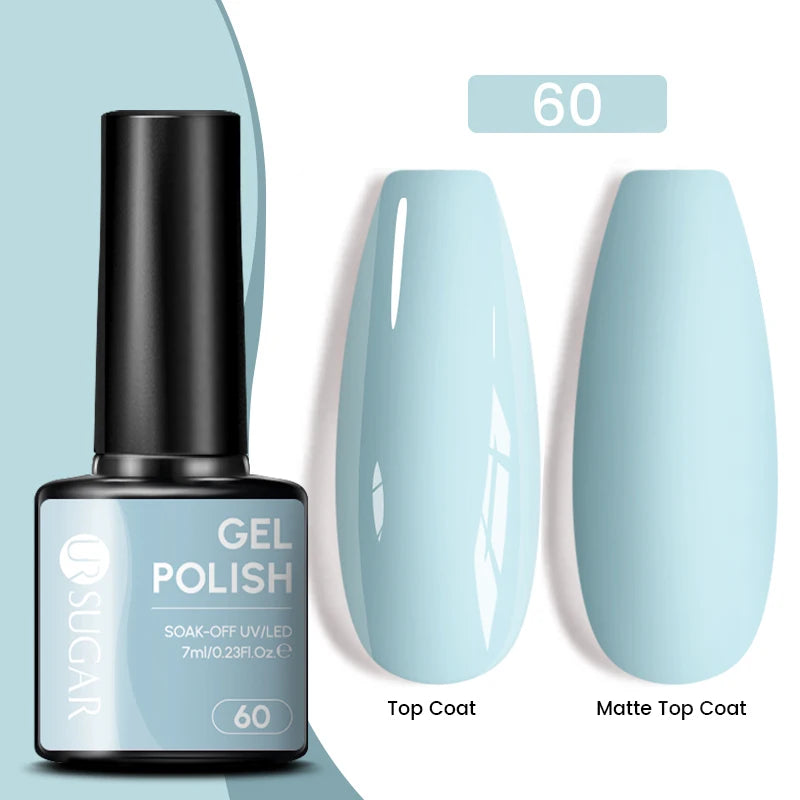 UR SUGAR 7.5ml Reflective Magnetic Gel Nail Polish Glitter Silver Pink Magnet Gel Soak Off UV LED Nail Manicure Varnish UV Gel