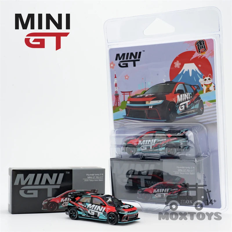 MINI GT 1:64 Mustang Bolide Ioniq 5N Lancia Diecast Model Car