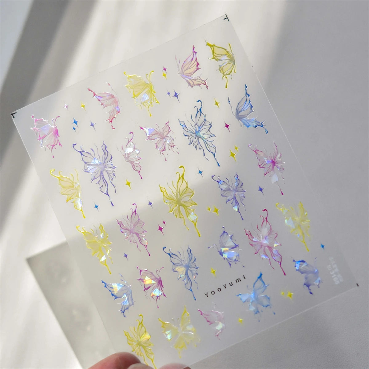 1pcs 5D Rhinestones Gold Silver Irregular Pattern Nail Sticker Simple Design Adhesive Slider Nail Art Decoration Decals Supplies