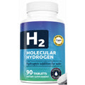 Molecular Hydrogen Tablets with Magnesium, 12 Ppm H2, 90 Servings, Non-GMO, Dextrose, Malic Acid, Tartaric, Unflavored