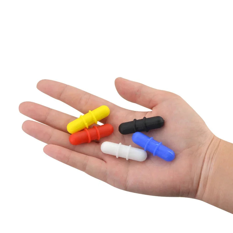 6pcs/box Compound Bow Stabilizer Shock Absorption Rubber Damping Reduce Noise Limb Vibration for Archery Shooting Accessory