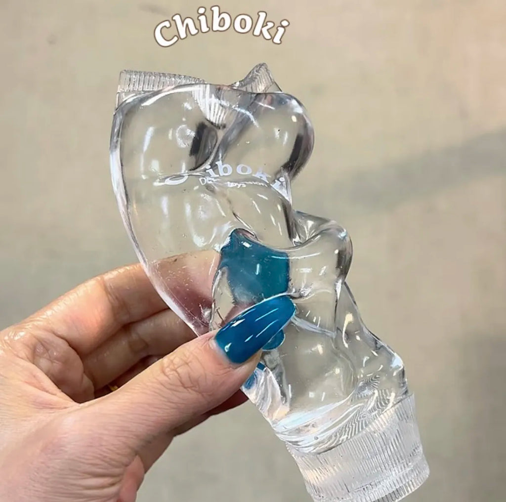 Chiboki Jam Toothpaste Shaped Squishy Decompression Toy Malleable No Rebound Vaseline Texture Squeeze Adult Stress Relief