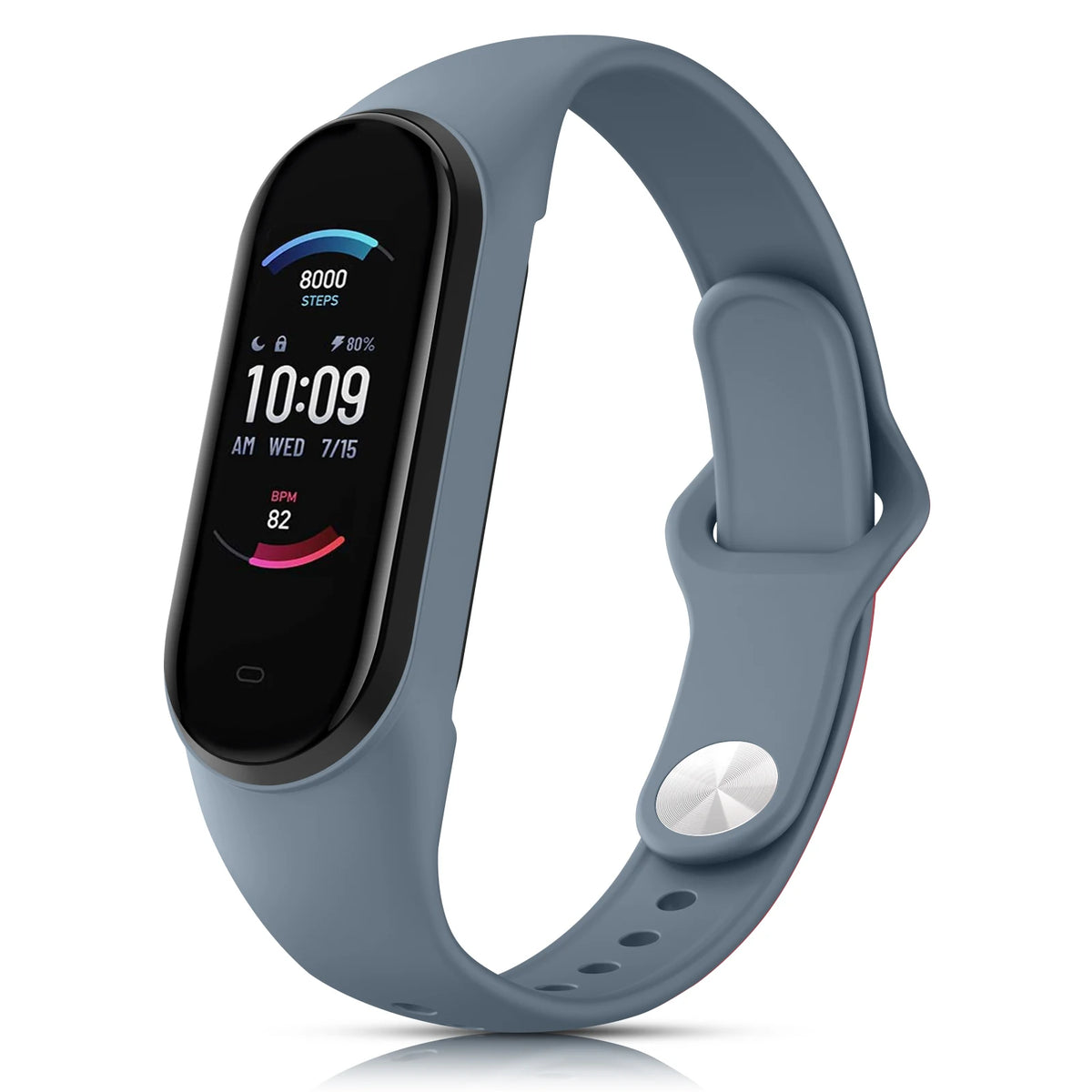 Soft Silicone Strap For Xiaomi Mi Band 5 6 Band Wristband Watchband For Xiaomi Mi Band 5 6 Miband 5 6 Strap Smartwatch Accessory