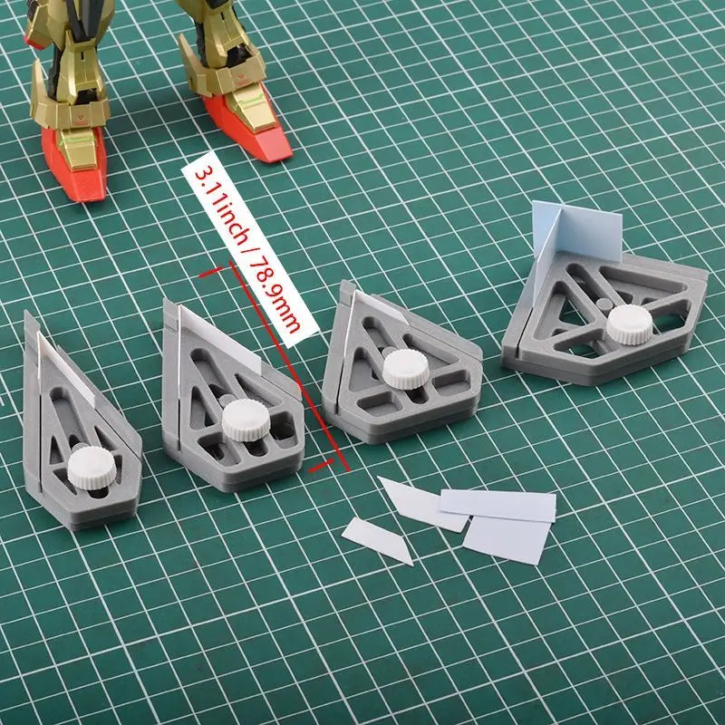 Model Splicing Assistant Portable Model Tool for Military Civil Mecha Kit Scene DIY Modification & Plastic Plate Craft Making